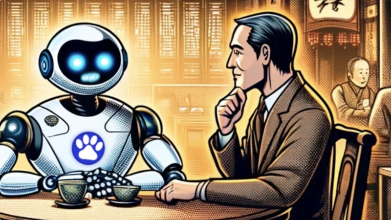 the webmaster nodded on the bots seo advice