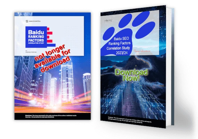 Baidu SEO Ranking Factors 2020-2024