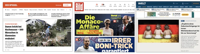 Online Newspapers and Publishing in Germany
