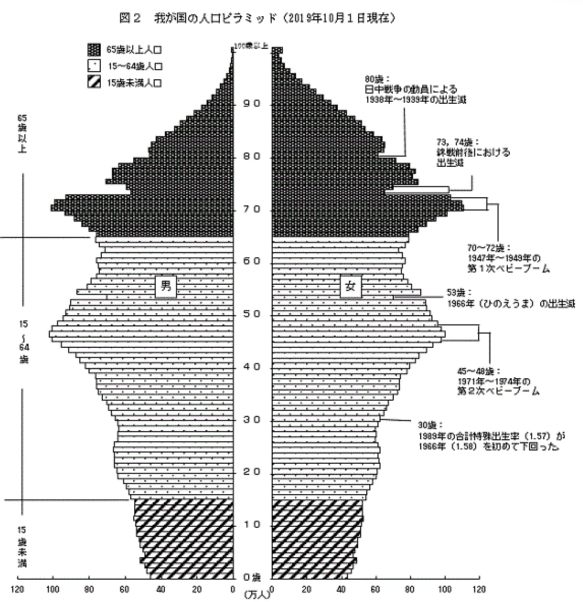 Japan People Age Distribution
