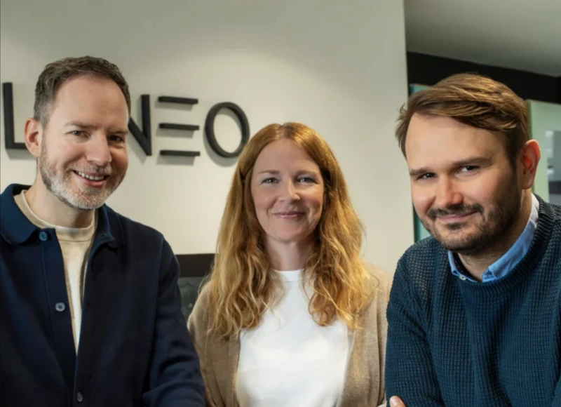 Martin Grahl, Magdalena Mues and Matthäus Michalik, founders of Claneo